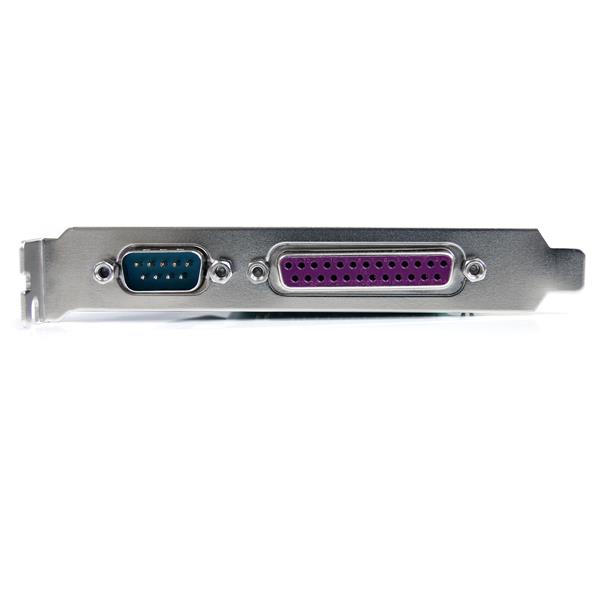 Native PCI Express 1S1P serial/parallel combo card with 16950 UART