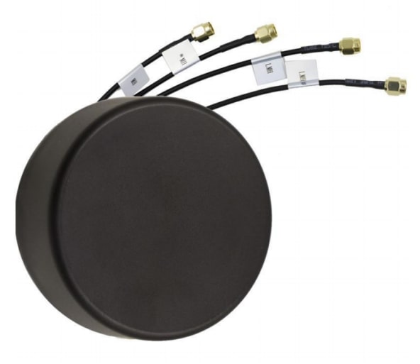 ROBUSTEL E003190 Antenna E003190: Combo 5G Cellular/GNSS Antenna BoxBox, SMA-M, 700-960MHz/1100-2690MHz/3300-5000MHz, IP67, 3,3dBi