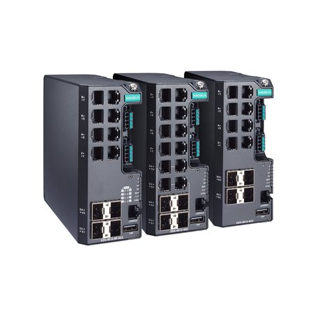 EDS Managed EDS-4000 12-port T Moxa EDS-4012-4GC-LV-T