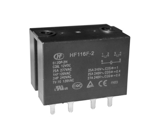 RELAY HF116F-2/024DP-2HSTFW
