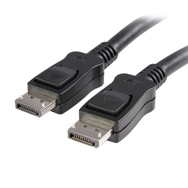 Startech.com DISPL2M 2m (6ft) DisplayPort 1.2 Cable - 4K x 2K Ultra HD VESA Certified DisplayPort Cable - DP to DP Cable for Monitor - DP Video/Display Cord - Latching DP Connectors (DISPL2M)
