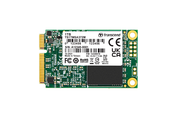64GB, mSATA SSD, SATA3, MLC WD-15, Wide Temp