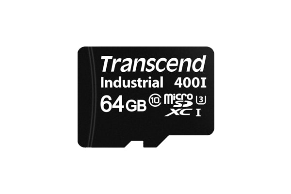 MEMORIA 64GB microSD ,UHS-I U1, MLC, Wide Temp. TS64GUSD400I