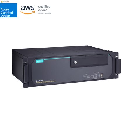 Rackmount Computer DA-800 Wide Temp. without OS. Moxa DA-820C-KL5-HH-T