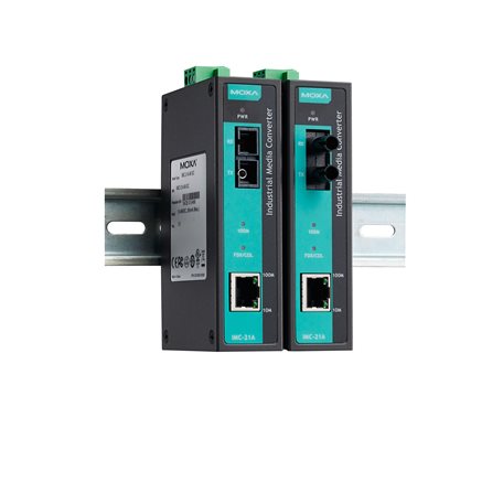 ME Fast-Ethernet IMC-21 Single, SC Moxa IMC-21A-S-SC-T