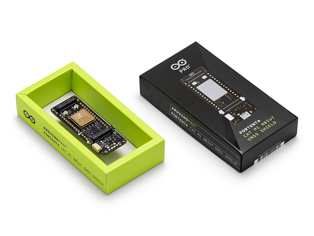 Arduino ASX00027 Portenta CAT.M1/NB IoT GNSS Shield ASX00