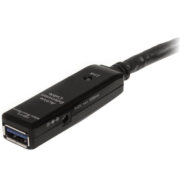 Startech.com USB3AAEXT3M 3m USB 3.0 Active Extension Cable - M/F - 3m USB 3.0 Extension Cable - USB 3.0 repeater Cable (USB3AAEXT3M)