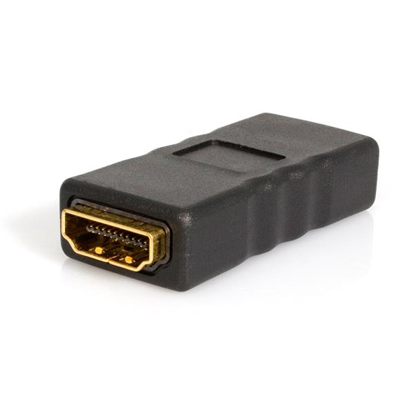 Startech.com GCHDMIFF Adattatore HDMI Femmina - Femmina - Connettore HDMI a HDMI F/F ad alta velocità 4K 30Hz - Accoppiatore/ Convertitore HDMI femmina a HDMI femmina - Nero (GCHDMIFF)