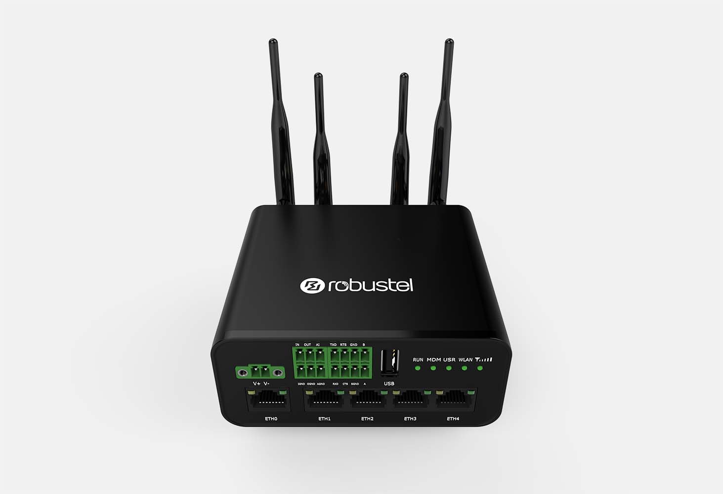 ROUTER R1520-4L (V) B056704: LTE CAT4 ANZ+LATAM, WiFi, GNSS, POE-PD, 2x
