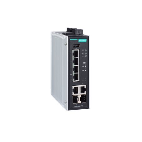 PoE Managed P500E 6-port Moxa EDS-P506E-4PoE-2GTXSFP